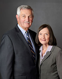 Kathleen Predergast Hollowell '68 & David Hollowell. Links to their story