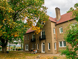 A Albertus Magnus College building. Links to Gifts by Will A Albertus Magnus College building. Links to Gifts by Will