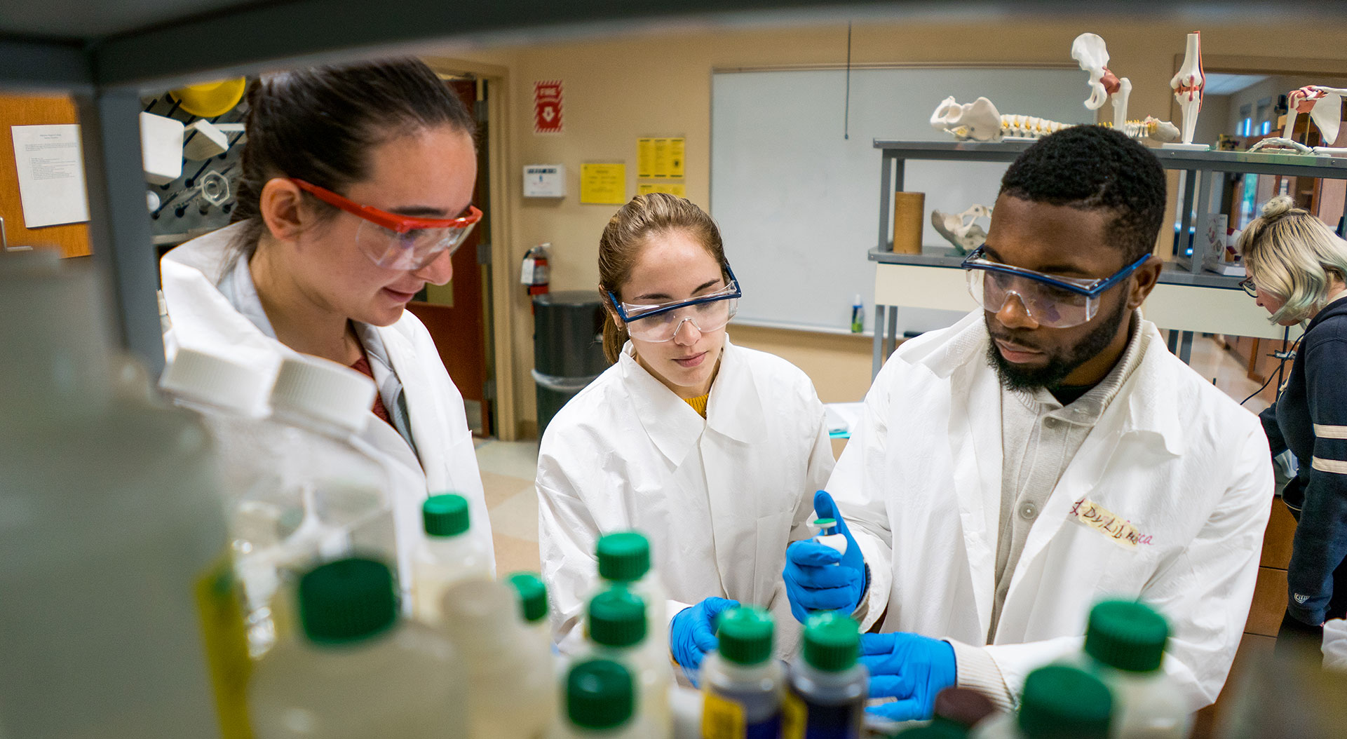 Students at graduation